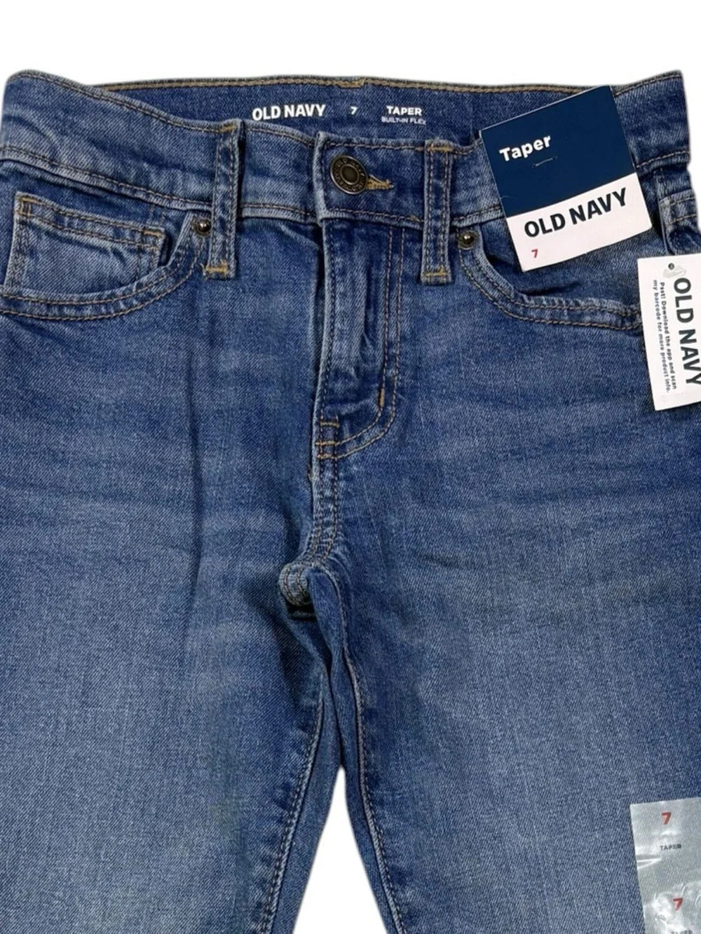 NWT Old Navy Medium Blue Taper Fit Jeans